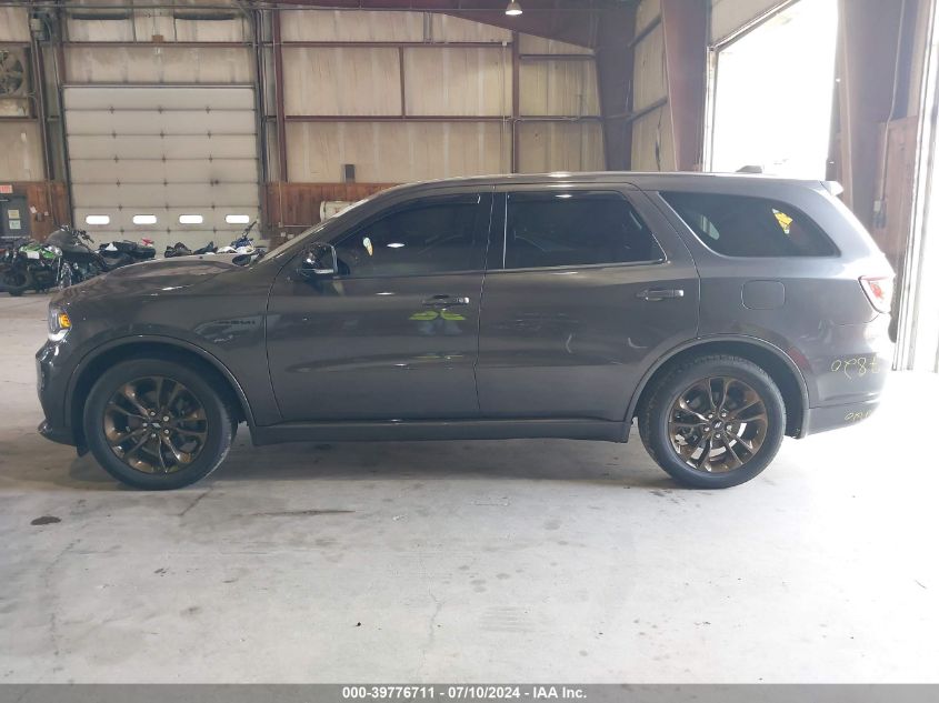 2020 Dodge Durango R/T Awd VIN: 1C4SDJCT9LC412591 Lot: 39776711