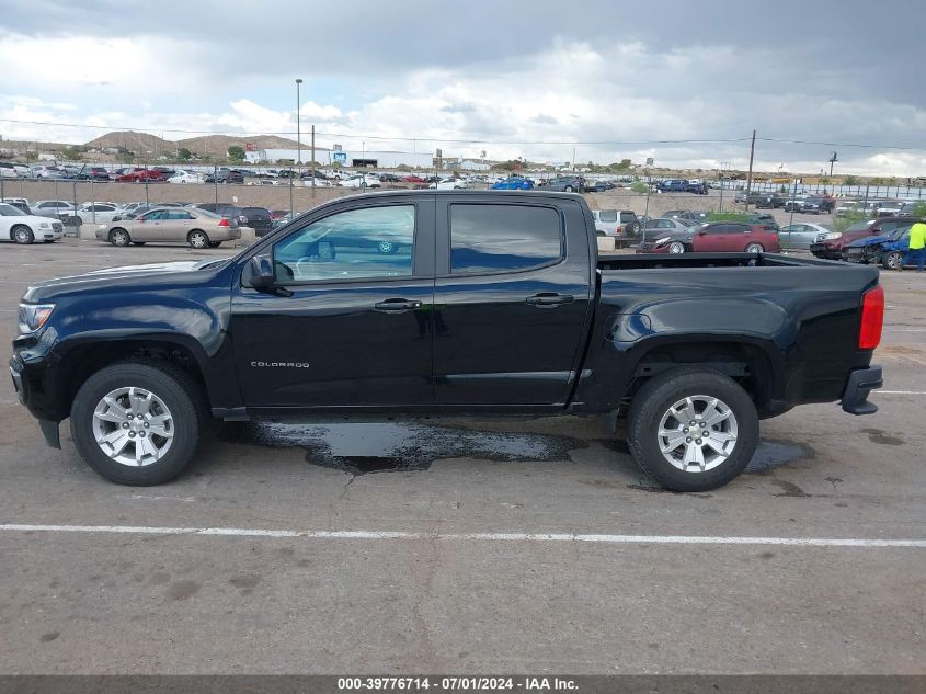2022 Chevrolet Colorado 2Wd Short Box Lt VIN: 1GCGSCEN3N1227313 Lot: 39776714