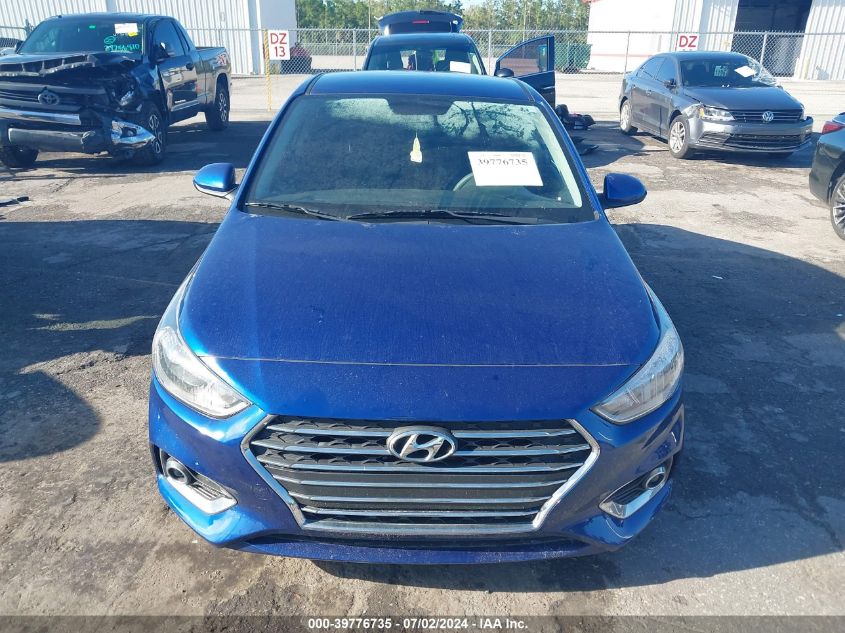 2020 Hyundai Accent Sel VIN: 3KPC24A67LE122867 Lot: 39776735