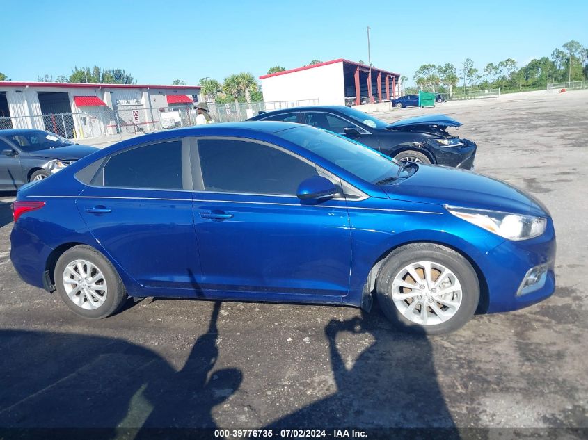 2020 Hyundai Accent Sel VIN: 3KPC24A67LE122867 Lot: 39776735