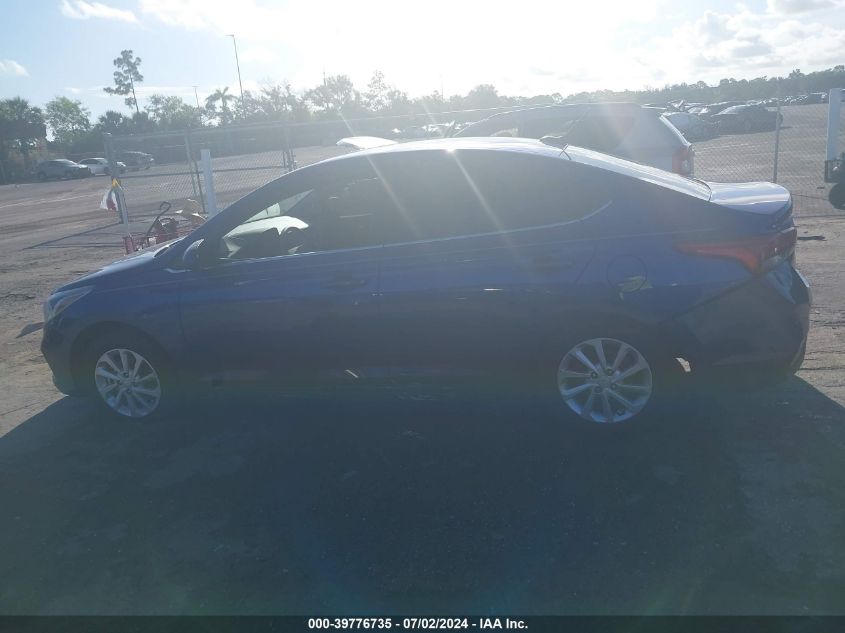 2020 Hyundai Accent Sel VIN: 3KPC24A67LE122867 Lot: 39776735