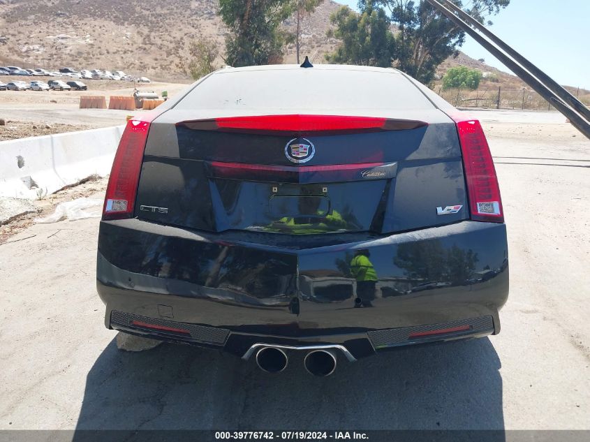 2011 Cadillac Cts-V VIN: 1G6DV1EPXB0153246 Lot: 39776742