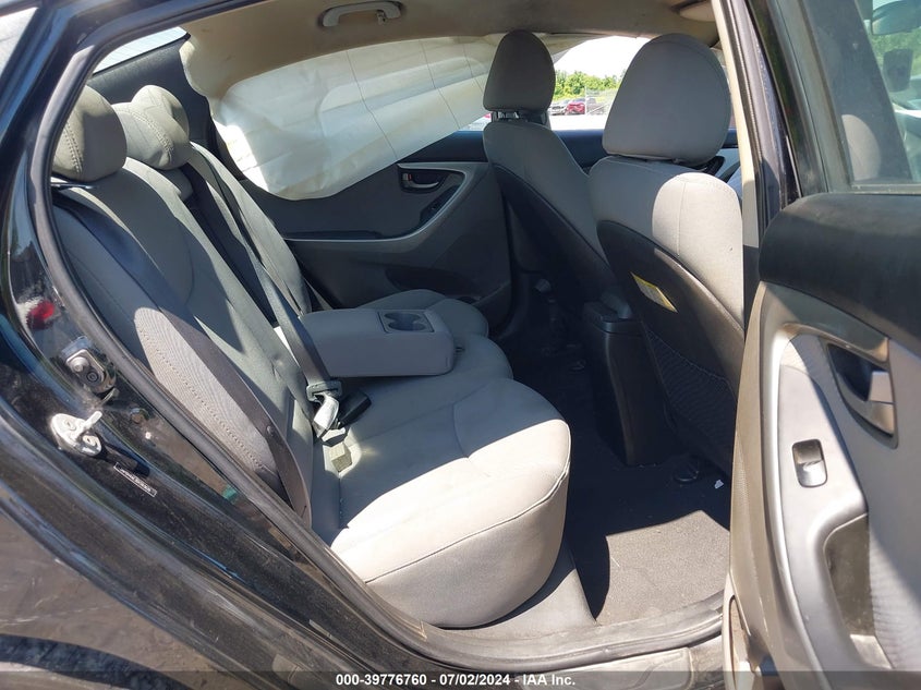 2013 Hyundai Elantra Gls VIN: 5NPDH4AE3DH393626 Lot: 39776760