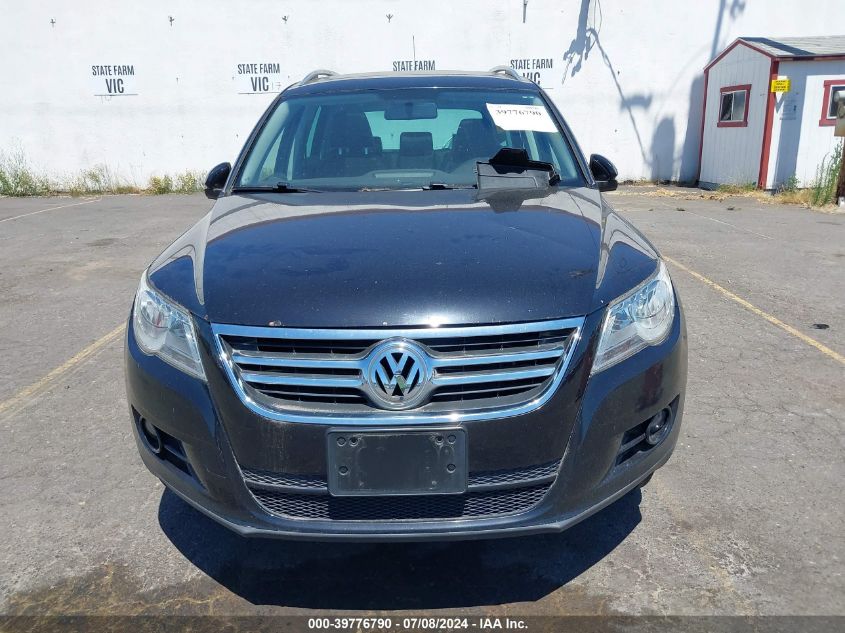 2011 Volkswagen Tiguan Se VIN: WVGBV7AX6BW510167 Lot: 39776790