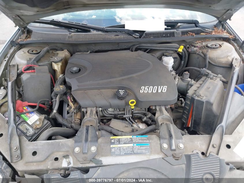 2006 Chevrolet Impala Lt VIN: 2G1WT58KX69199022 Lot: 39776797