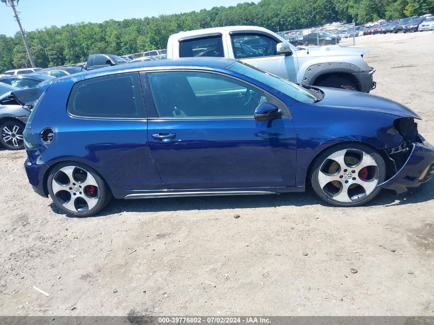 2012 Volkswagen Gti 2-Door VIN: WVWEV7AJ2CW131567 Lot: 39776802
