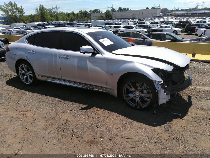 2018 Infiniti Q70L 3.7 Luxe VIN: JN1BY1PR4JM370750 Lot: 39776814