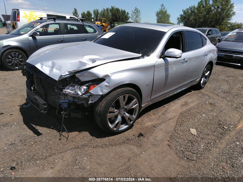 2018 Infiniti Q70L 3.7 Luxe VIN: JN1BY1PR4JM370750 Lot: 39776814