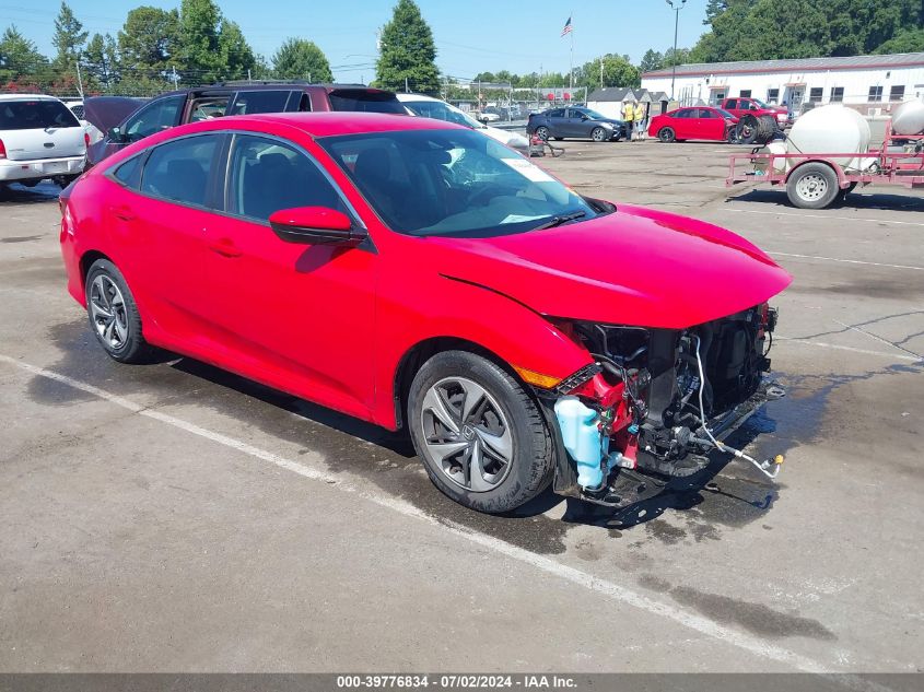 2019 Honda Civic Lx VIN: 2HGFC2F64KH577638 Lot: 39776834