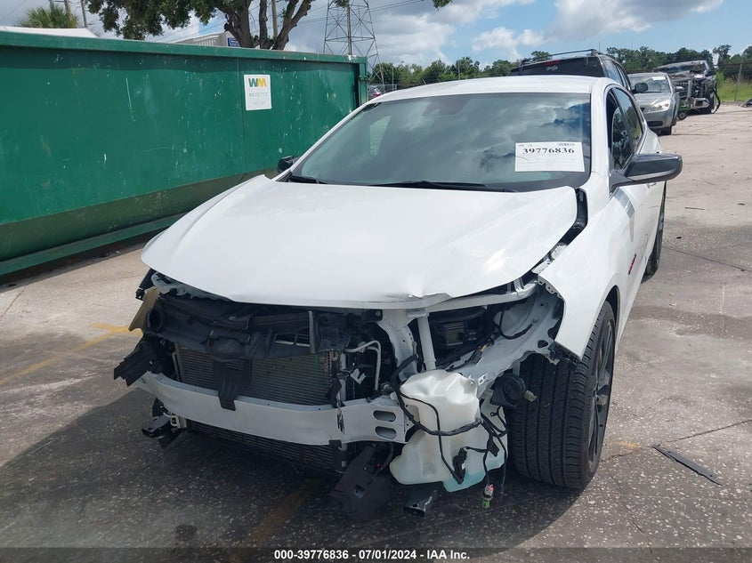 2022 Chevrolet Malibu Fwd Lt VIN: 1G1ZD5ST3NF208788 Lot: 39776836