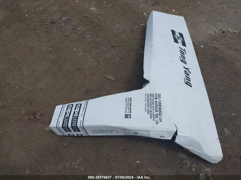 2010 Dodge Avenger R/T VIN: 1B3CC5FB1AN114329 Lot: 39776837