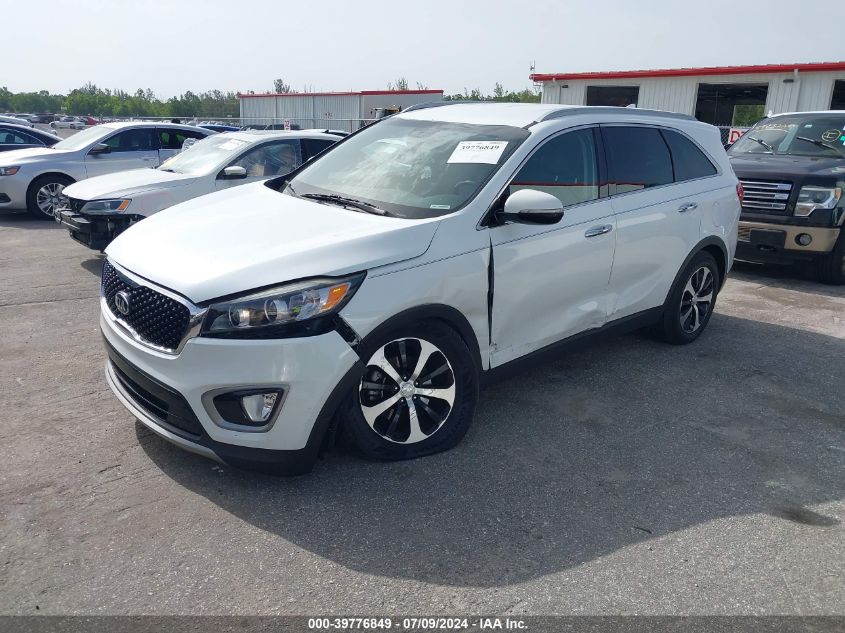 2016 KIA SORENTO 2.0T EX - 5XYPH4A18GG030440