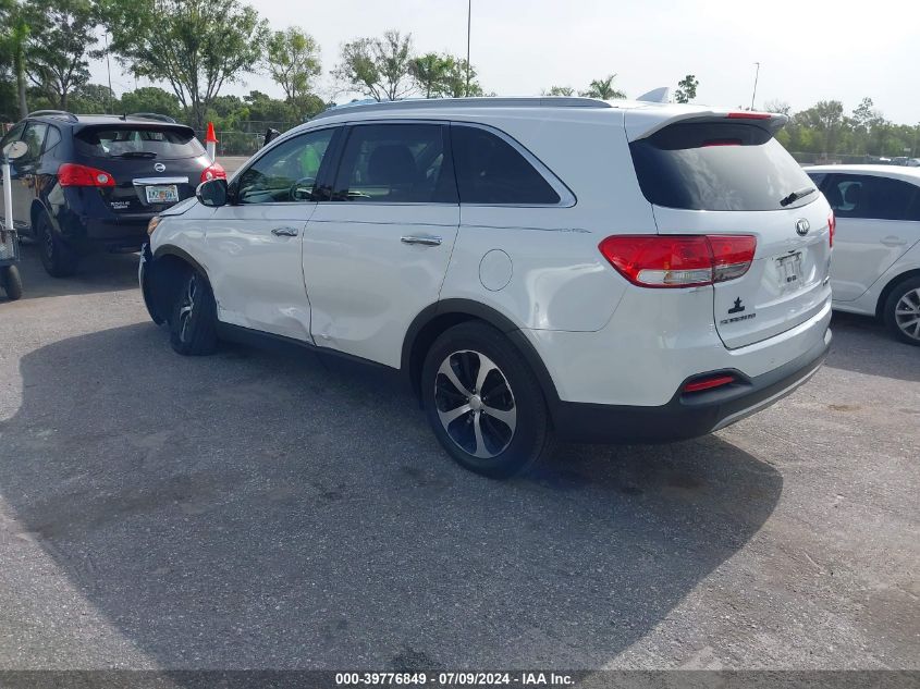 2016 KIA SORENTO 2.0T EX - 5XYPH4A18GG030440