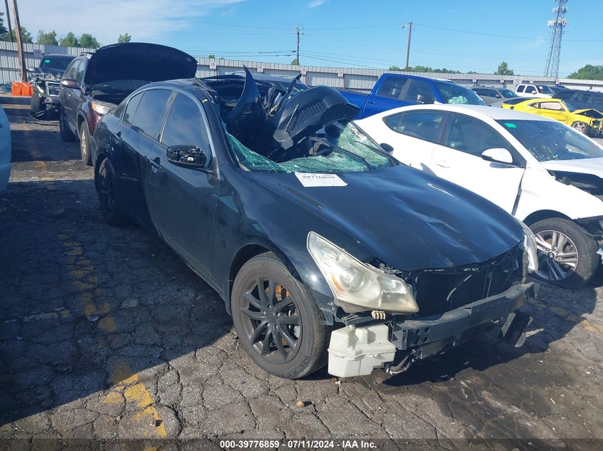 2009 Infiniti G37 Journey black sedan gasoline JNKCV61E99M013393 photo #1