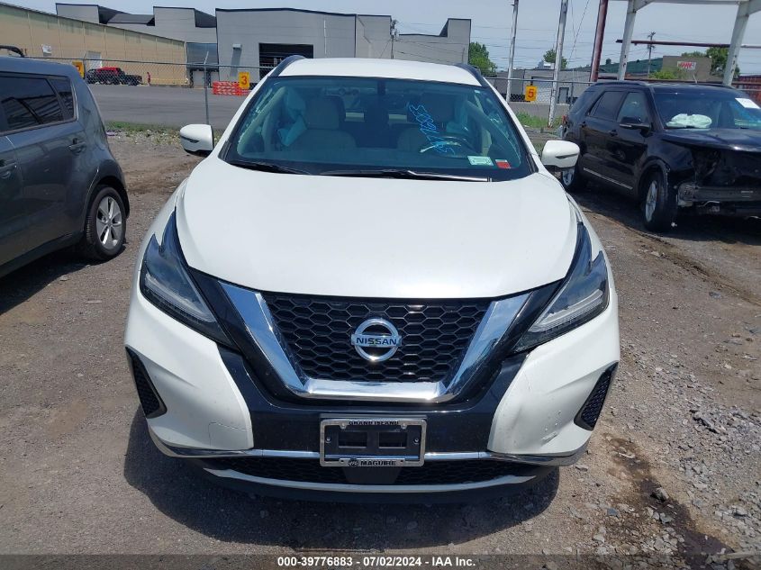 2019 Nissan Murano Sv VIN: 5N1AZ2MS8KN123466 Lot: 39776883