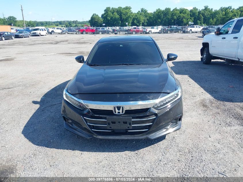 2021 Honda Accord Touring VIN: 1HGCV2F9XMA019754 Lot: 39776886