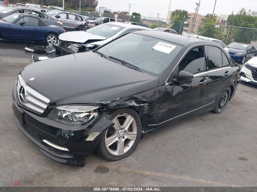 2011 Mercedes-Benz C 300 Luxury/Sport VIN: WDDGF5EB9BA469501 Lot: 39776896