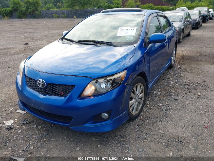 2010 Toyota Corolla S/Le/Xle VIN: 2T1BU4EE8AC505266 Lot: 39776915