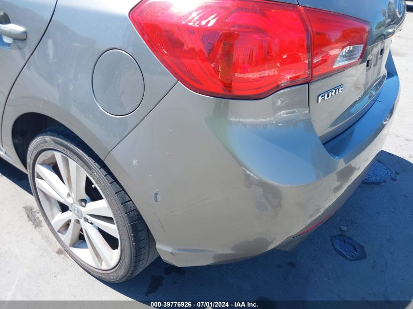 2011 Kia Forte Sx VIN: KNAFW5A34B5397939 Lot: 39776926