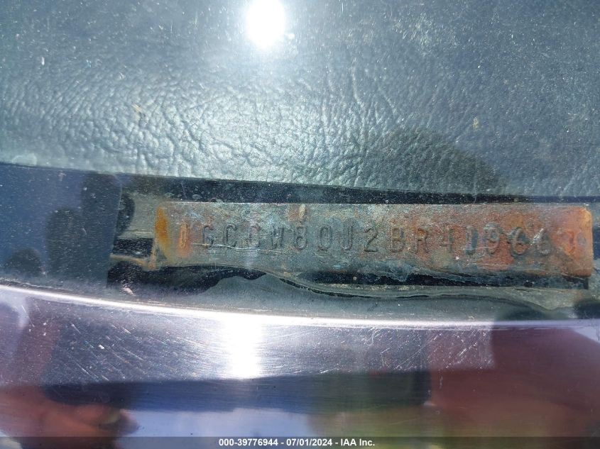 1981 Chevrolet El Camino VIN: 1GCCW80J2BR419663 Lot: 39776944