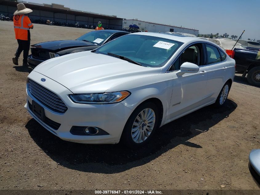 2013 Ford Fusion Hybrid Se VIN: 3FA6P0LU2DR170022 Lot: 39776947