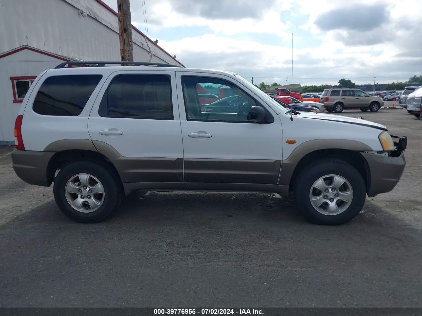 2003 Mazda Tribute Es V6 VIN: 4F2CZ96183KM52844 Lot: 39776955