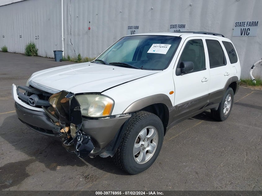 2003 Mazda Tribute Es V6 VIN: 4F2CZ96183KM52844 Lot: 39776955