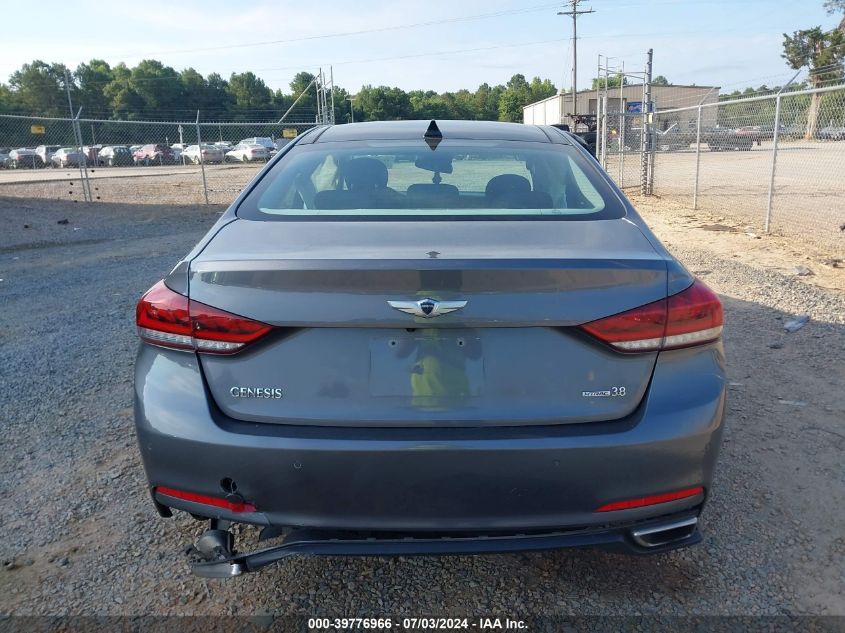 2015 Hyundai Genesis 3.8L VIN: KMHGN4JE4FU073340 Lot: 39776966