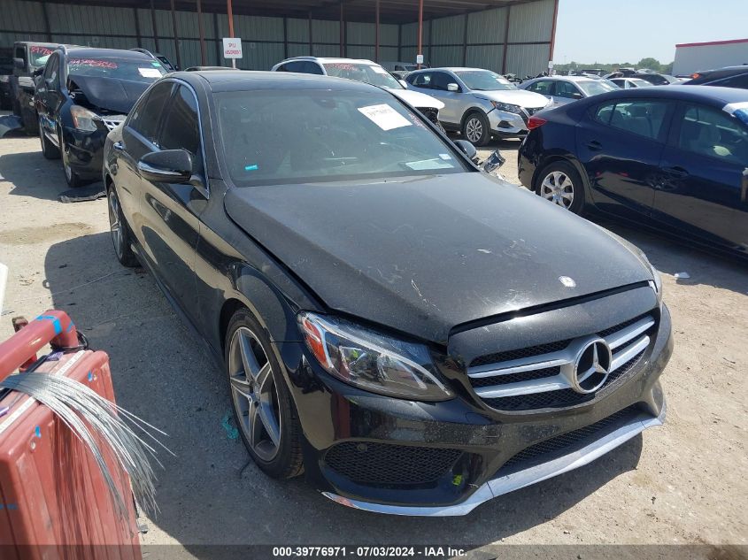 55SWF4JB6FU074385 2015 MERCEDES-BENZ C CLASS - Image 1