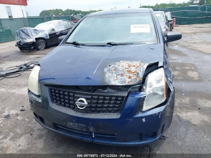 2008 Nissan Sentra 2.0 VIN: 3N1AB61E68L749057 Lot: 39776973