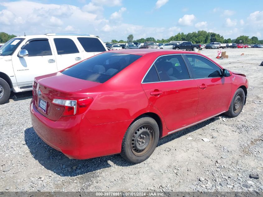 4T4BF1FK0CR236524 2012 Toyota Camry Le