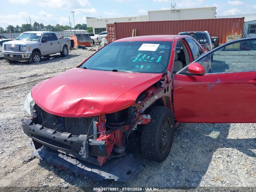 2012 Toyota Camry Le VIN: 4T4BF1FK0CR236524 Lot: 39776981