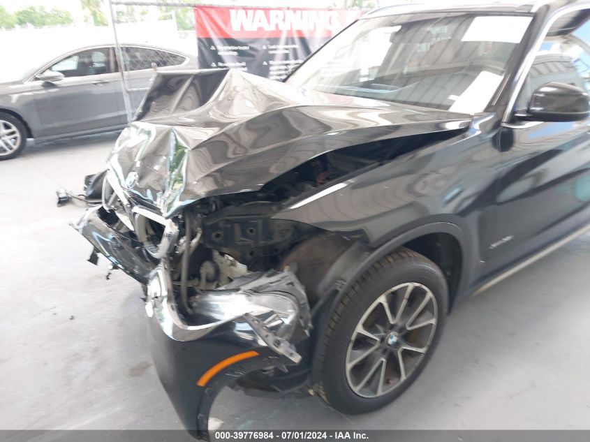 2015 BMW X5 xDrive35I VIN: 5UXKR0C54F0K64366 Lot: 39776984