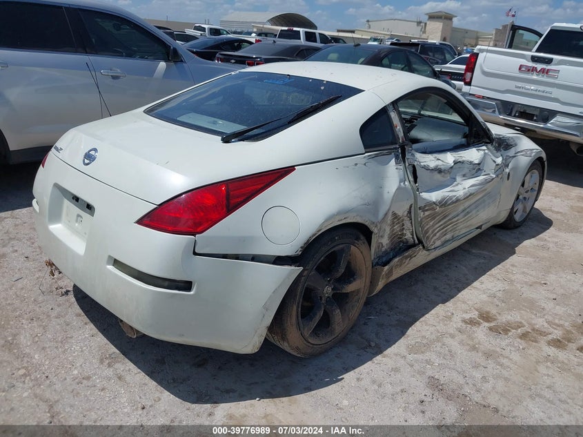 2004 Nissan 350Z Coupe VIN: JN1AZ34D14T151056 Lot: 39776989