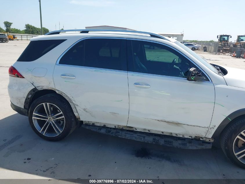 2021 Mercedes-Benz Gle 350 VIN: 4JGFB4JE5MA355358 Lot: 39776996