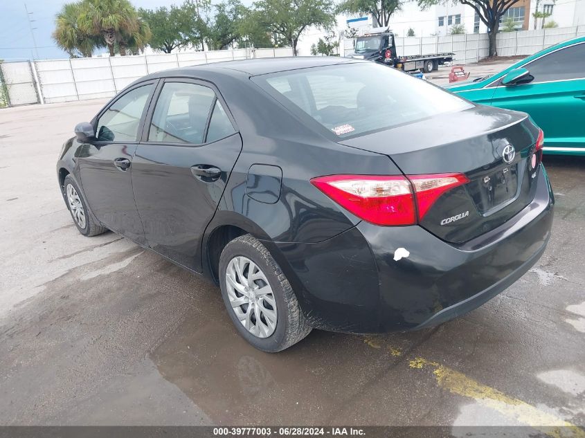 2T1BURHE3KC233784 | 2019 TOYOTA COROLLA