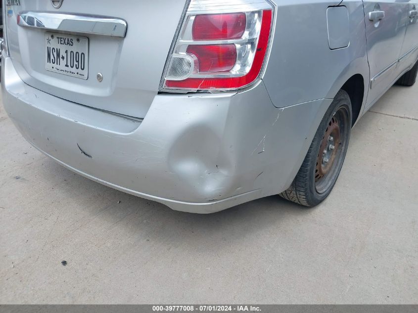 2011 Nissan Sentra 2.0S VIN: 3N1AB6APXBL698364 Lot: 39777008