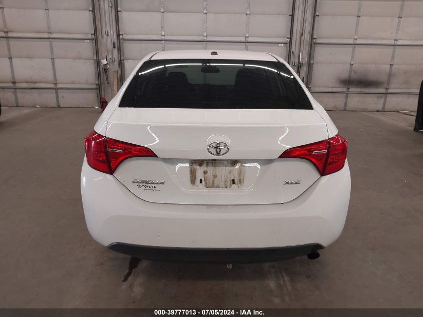 2017 Toyota Corolla Xle VIN: 2T1BURHE7HC941691 Lot: 39777013