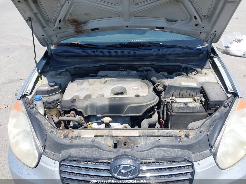 2006 Hyundai Accent Gls VIN: KMHCN46C66U038370 Lot: 39777016