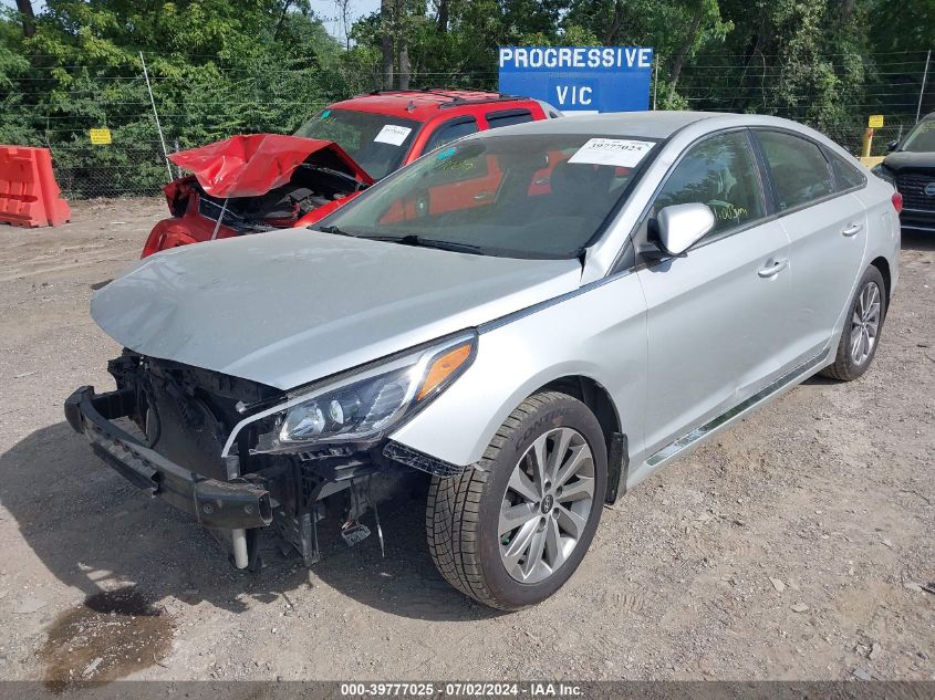 2017 Hyundai Sonata Sport VIN: 5NPE34AF4HH488584 Lot: 39777025