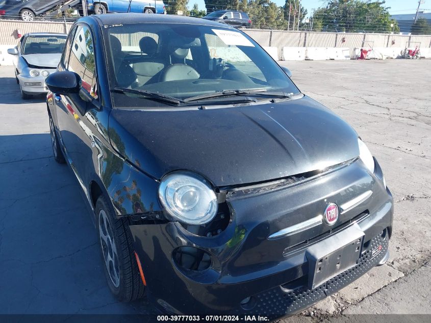 2013 Fiat 500E Battery Electric VIN: 3C3CFFGE2DT712698 Lot: 39777033