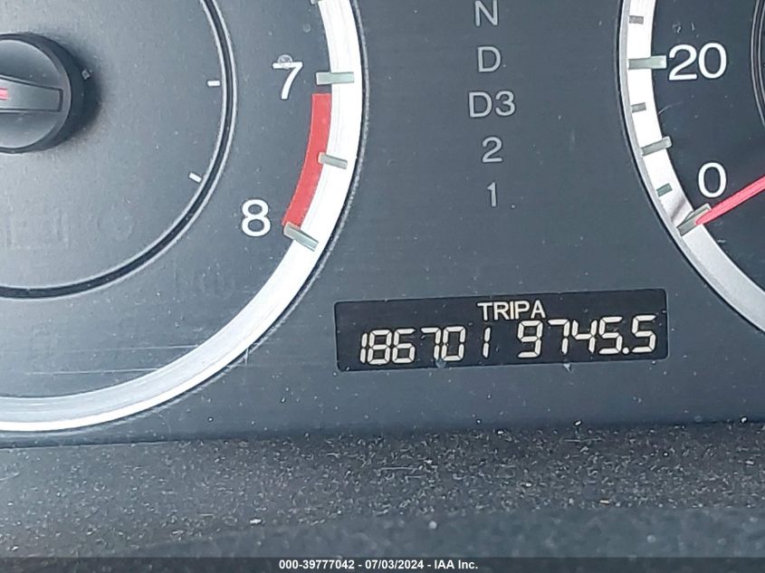 2011 Honda Accord 2.4 Ex-L VIN: 1HGCP2F80BA072297 Lot: 39777042