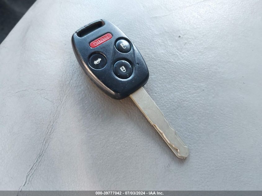 2011 Honda Accord 2.4 Ex-L VIN: 1HGCP2F80BA072297 Lot: 39777042