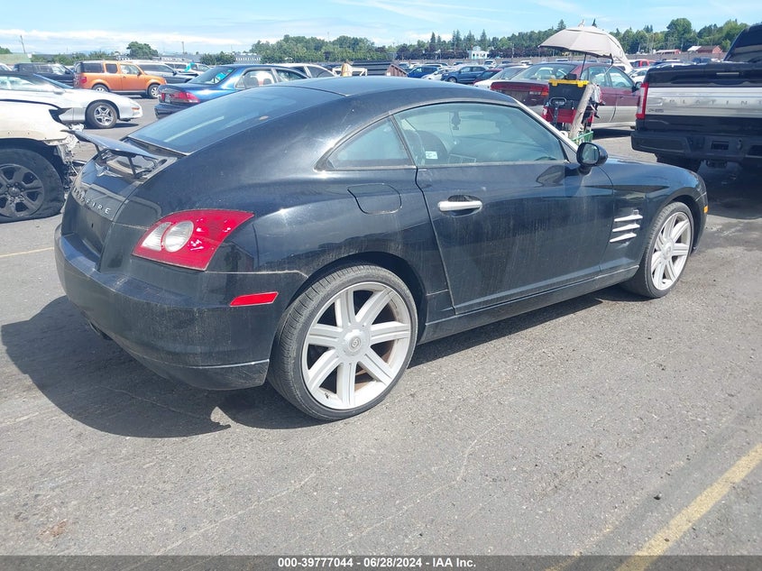 2004 Chrysler Crossfire VIN: 1C3AN69L74X020267 Lot: 39777044