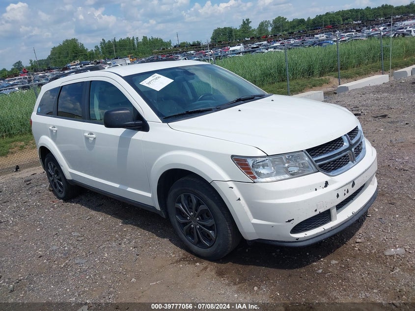 VIN 3C4PDCAB5JT260354 2018 DODGE JOURNEY SE