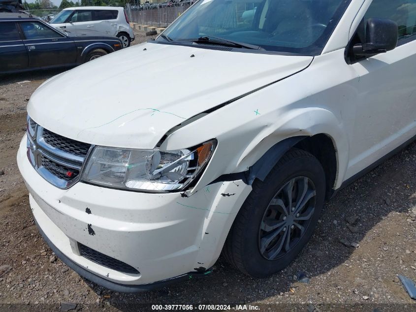 2018 Dodge Journey Se VIN: 3C4PDCAB5JT260354 Lot: 39777056