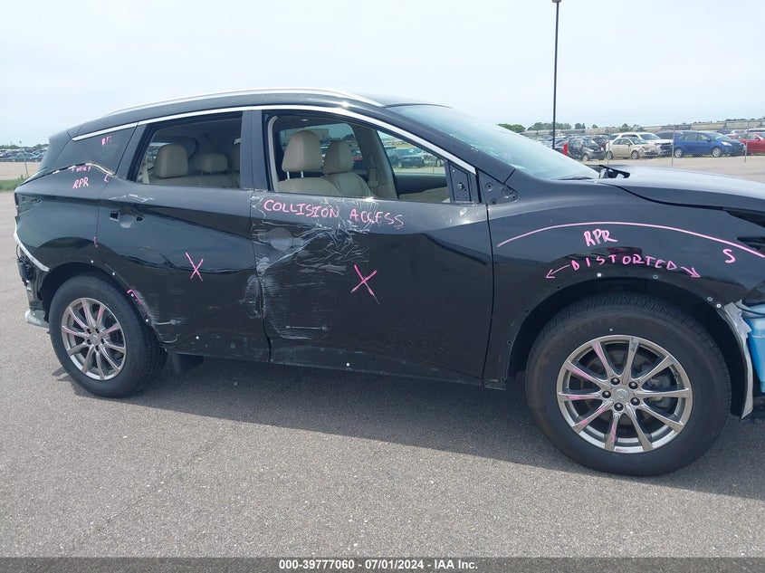 2018 NISSAN MURANO SL - 5N1AZ2MH8JN158639