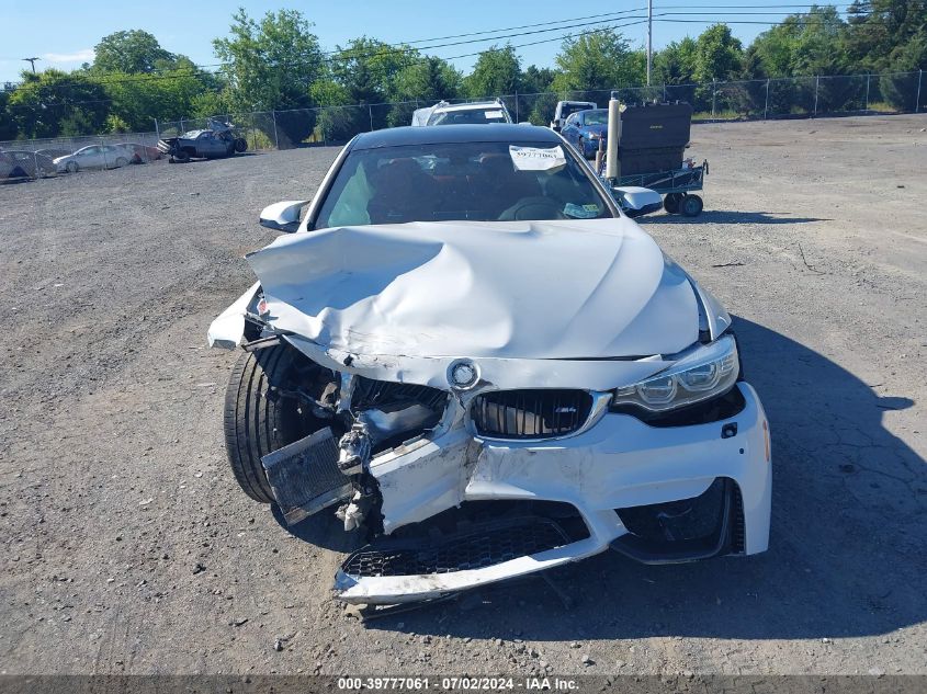 2016 BMW M4 VIN: WBS3R9C54GK339091 Lot: 39777061