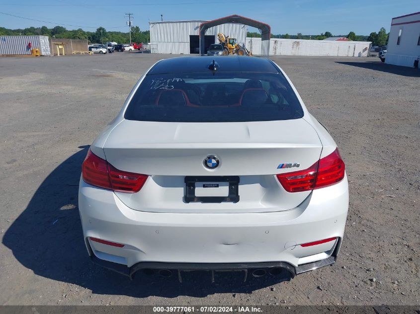 2016 BMW M4 VIN: WBS3R9C54GK339091 Lot: 39777061
