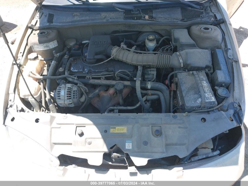 2000 Chevrolet Cavalier VIN: 1G1JC524XY7244887 Lot: 39777065